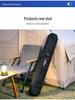 Camping Tent Pole and Gear Storage Bag, Thickened Oxford Cloth