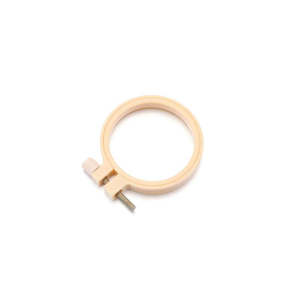 Practical Plastic Handcraft Vintage Pattern Cross Stitch Frame Embroidery Hoop Ring Sewing Tools Needle Arts
