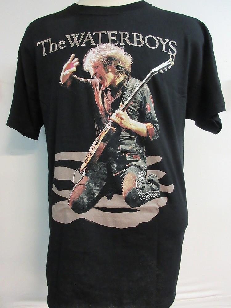 WATERBOYS OFFICIAL MERCH MIKE ON KNEES BAND CONCERT MUSIC  MEDIUM Unisex T-Shirt XXL