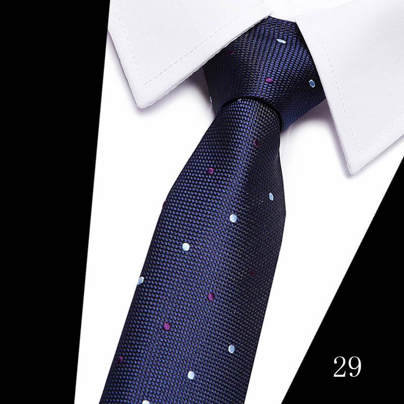 2025 Men's Formal 7.5cm Silk Polyester Tie