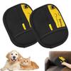 Static Removal Gloves for Pet Hair Double Sided Cat Grooming Glove Reusable Grooming Brush Dog Cleaning Supplies Shedding Mitt