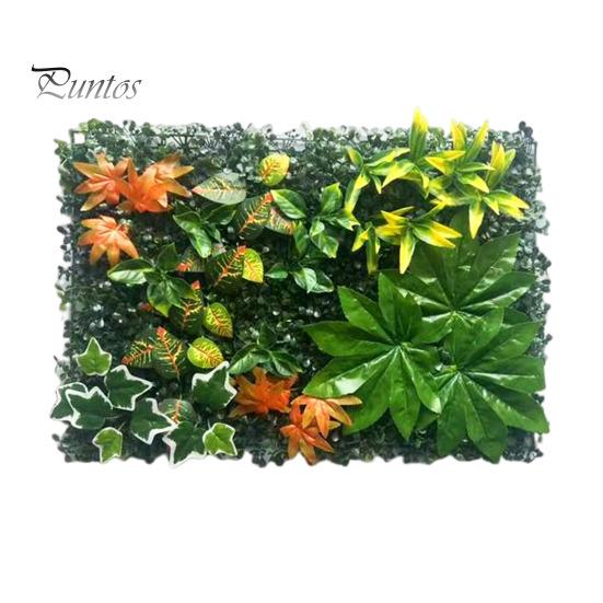 Decorative Privacy Screen 40x60CM Artificial Plants Wall Panel Realistic Fake Greenery Grass Backdrop Covering Decoration Indoor Outdoor Garden