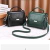 Damen-Umhängetasche, kleine Tasche, tragbare kleine quadratische Tasche für Damen, Retro-Damentasche, Messenger-Tasche