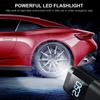 Portable Air Compressor Tire Inflator: 12V DC Auto Tire Pump Car Inflator with Digital Pressure Gauge, Fast Inflation, for Car Tires, Motorcycles