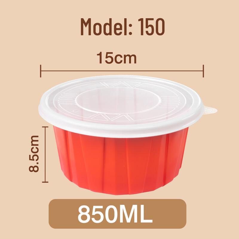 

Disposable Wheat Straw Food Containers with Lids