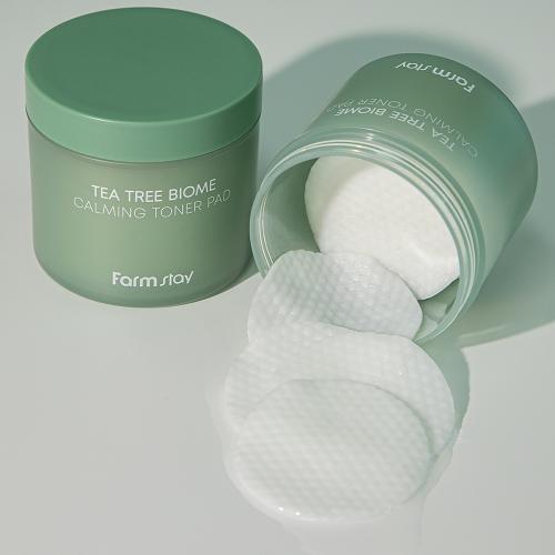 Farmstay Teatree Biome Calming Toner Pad 140ml 70pcs