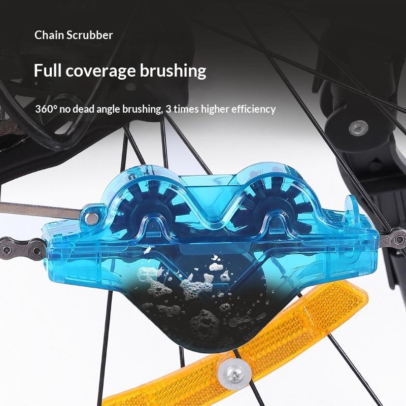 Chain Cleaner Cleaning Bicycle Chain Brush Wash Tool Set Bike Protection Oil Bike Chain For Mountain Cycling Bike Accessories