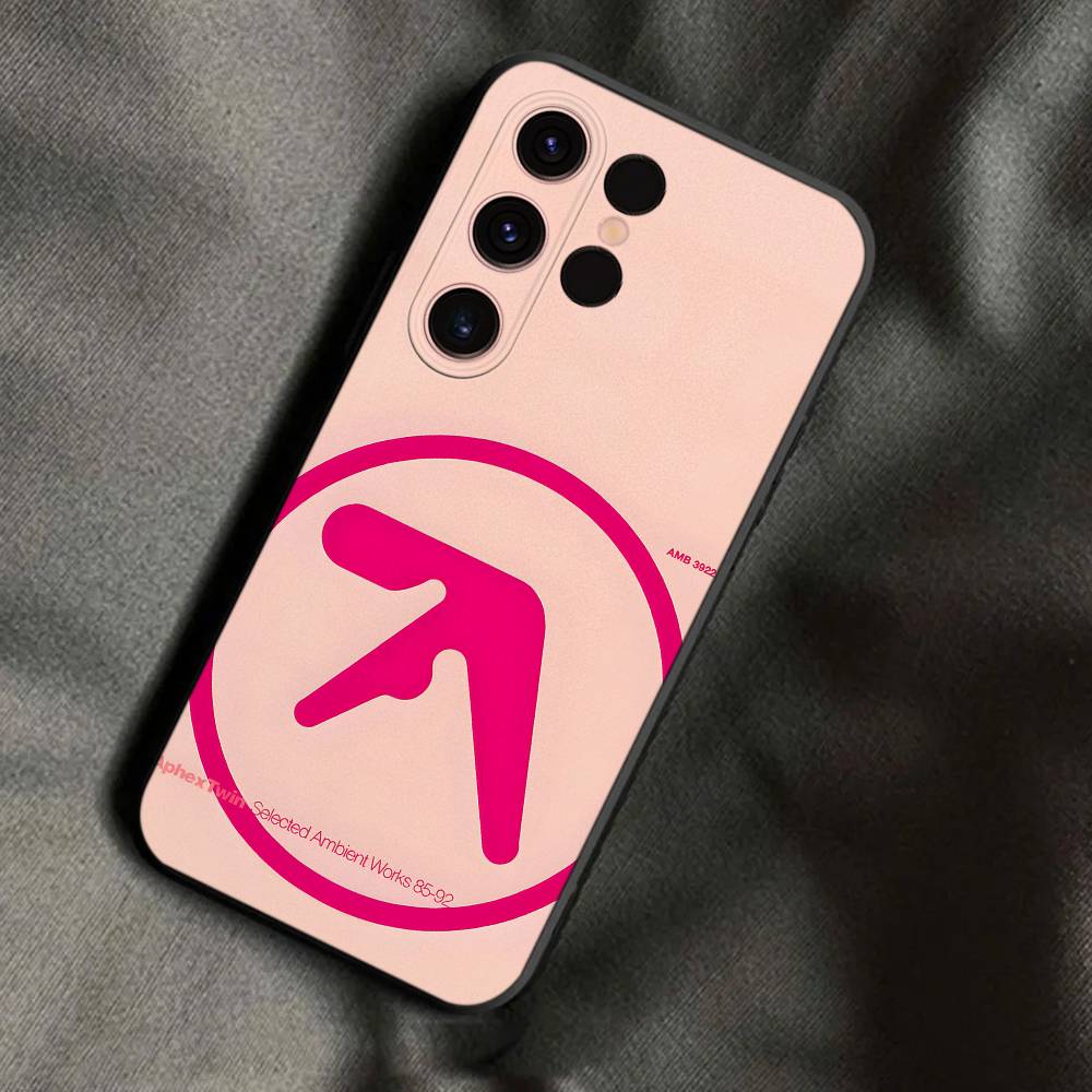 

Aphex T-Twin IDM Acid Techno Phone Case For Samsung S25,S24,Ultra,S20,S30,Plus,S22,S23,Ultra,Plus,5G Soft Black Samsung S21Ultra