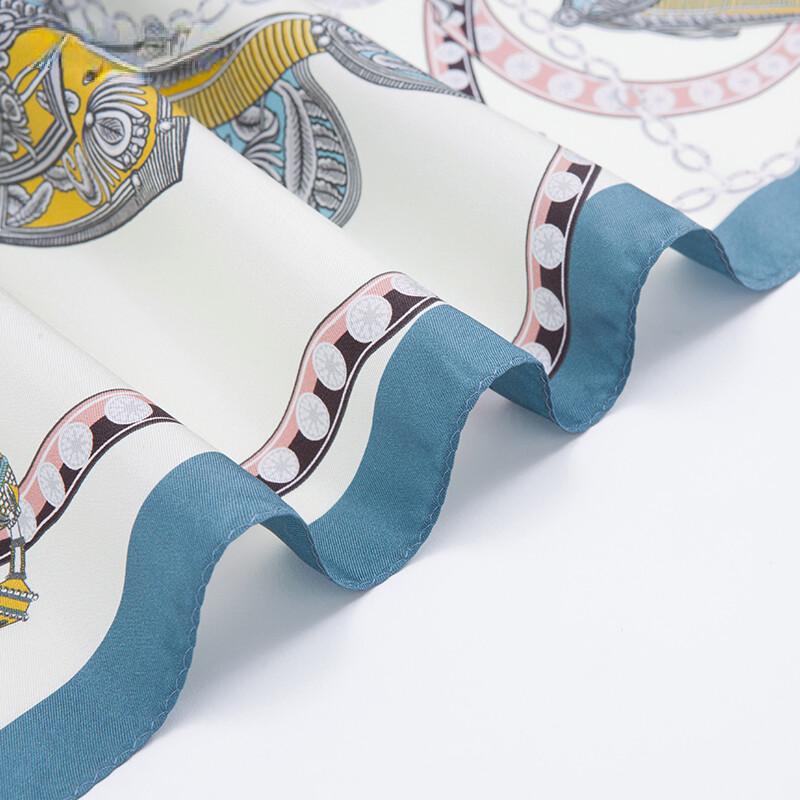 WENSLI 'Xiyu Zanma' Mulberry Silk Scarf