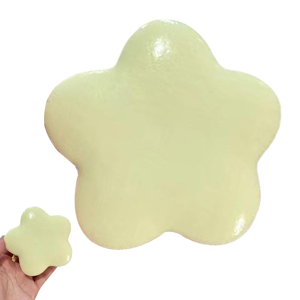 Kawaii Leuke Ster Knijpspeeltje Bloem Langzame Terugslag Nat Zacht Zuig Vinger Knijpen Decompressie Squishy Speelgoed Stress Verlichtende Speeltjes