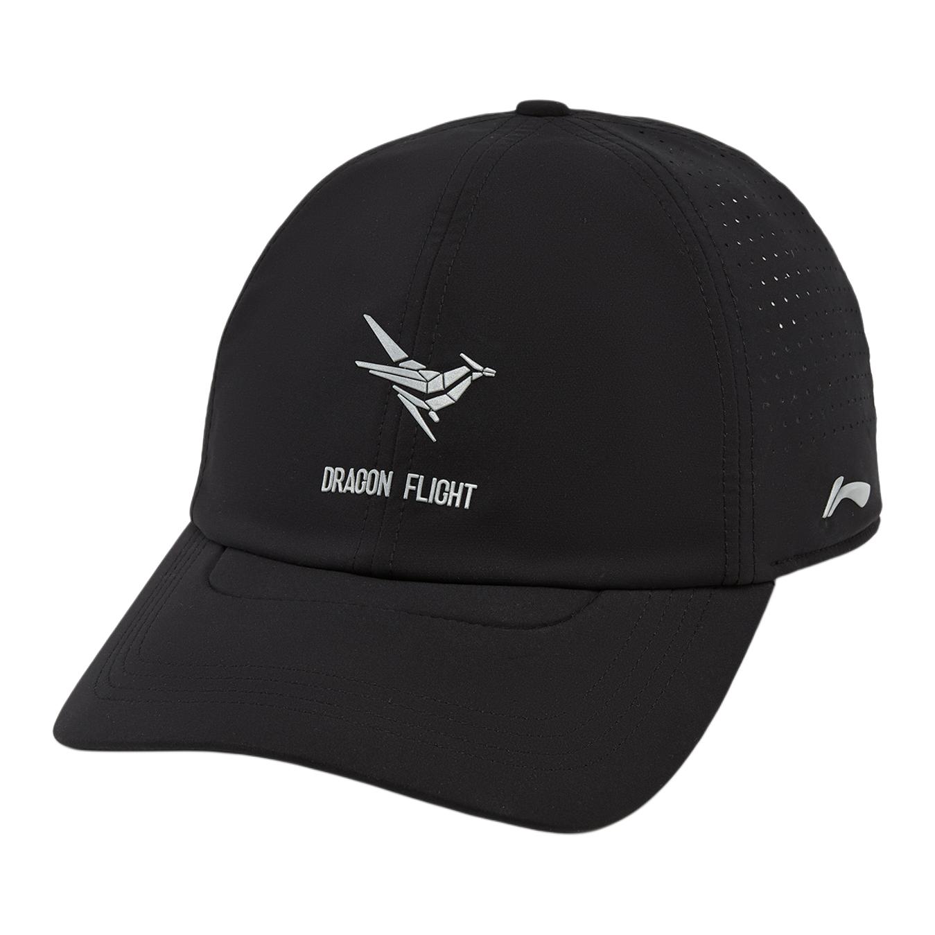 Li Ning Running Collection Baseball Caps Unisex Black AMYW299-1 F