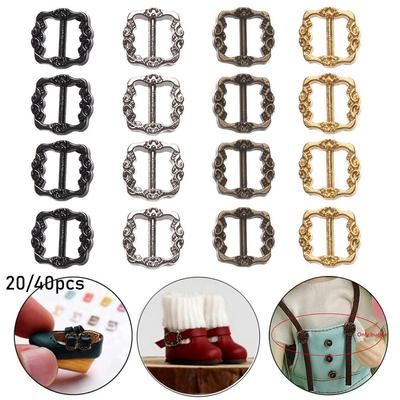 Toys Mini Ultra-small Tri-glide Buckle Pattern Belt Buttons Diy Dolls Buckles Doll Bags Accessories