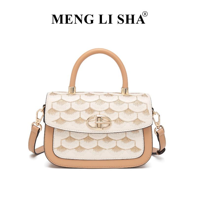 

Niche new Chinese dragon scale pattern embroidered shoulder small square bag fashion messenger bag casual versatile portable saddle bag