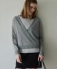 LOVLOV Deep V-Neck Knit (2 Colors)
