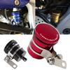 Universal Aluminum Alloy Motorcycle Brake Fluid Reservoir Motorbike Rear Clutch Tank Oil Fluid Cup for DUCATI YAMAHA SUZUKI