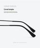 Fashionable Titanium Round Frame Eyeglasses with IP Plating