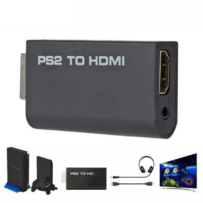 Adaptér převodníku PS2 na HDMI s 3,5 mm audio kabelem Podporuje PC všechny režimy zobrazení Ps2 480i 480p 576i