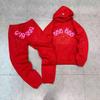 Maglione con stampa ragnatela, con cappuccio, pullover, casual, largo, nuovo