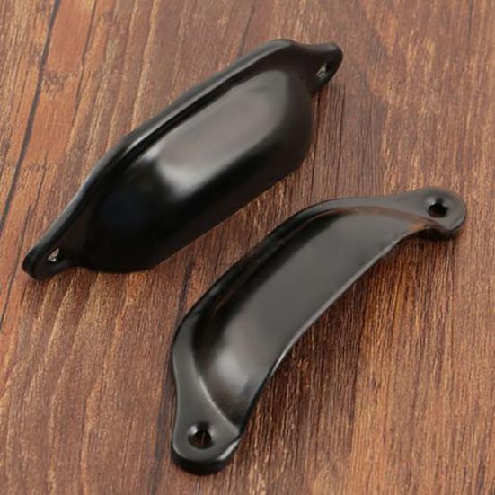 2 Stücke Küche Schrank Tür Schrank Tasse Schublade Möbel Retro Pull Shell Griffe