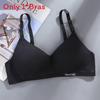 Pamut Lány Középiskolai Bralette Levehető Pántokkal és Légáteresztő Kényelemmel Tini Sportolóknak