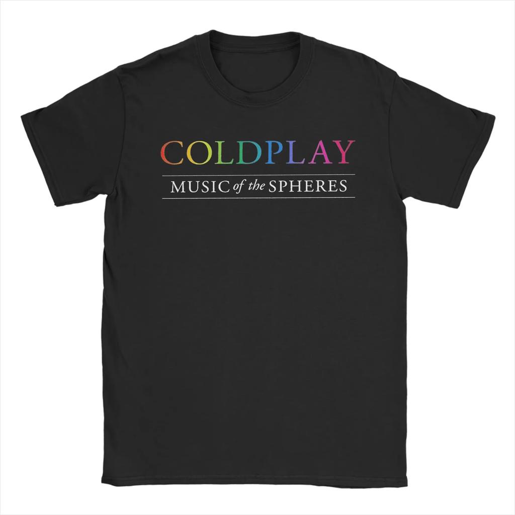 Coldplay A Head Full of Dreams Front Graphic Print T Shirt Unisex Rock Band Merch Short Sleeve Streetwear Tees Tops for Men Women Fan Clothes