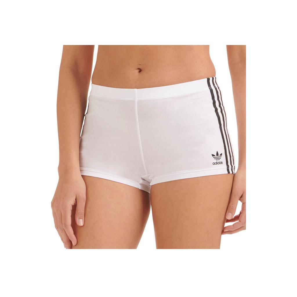 Adidas Originals Lightweight Antibacterial Boyshorts Women Underwear White 4A3H00-100