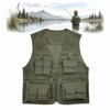 Lightweight Fishing Vest with 16 Pockets Summer Vest Durable Outdoor Vest  Outdoor Work