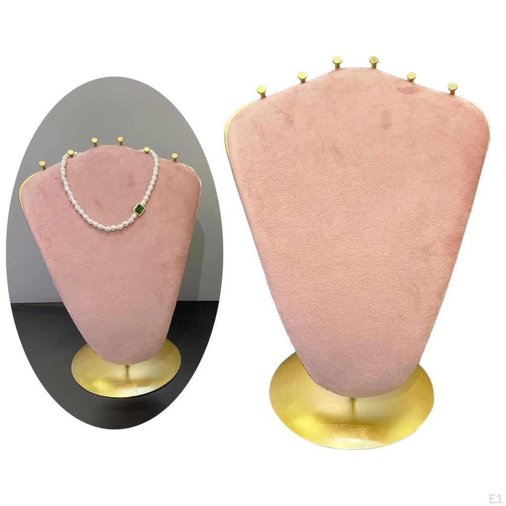 Jewelry Bust Hook Photography Metal Base Hanger Home Show Bedroom