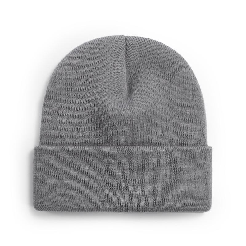 Best-Selling OEM Wool Knitted Beanie Hand Drawn Custom Logo Embroidery Common Outdoor Warm Hat for Travel and Beach Use