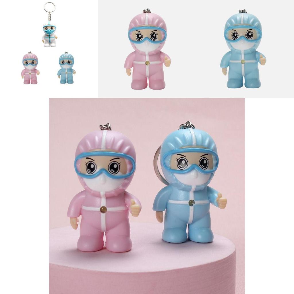 Luminous Souvenir Keychain With Bravery And Kindness Of Medical Staff