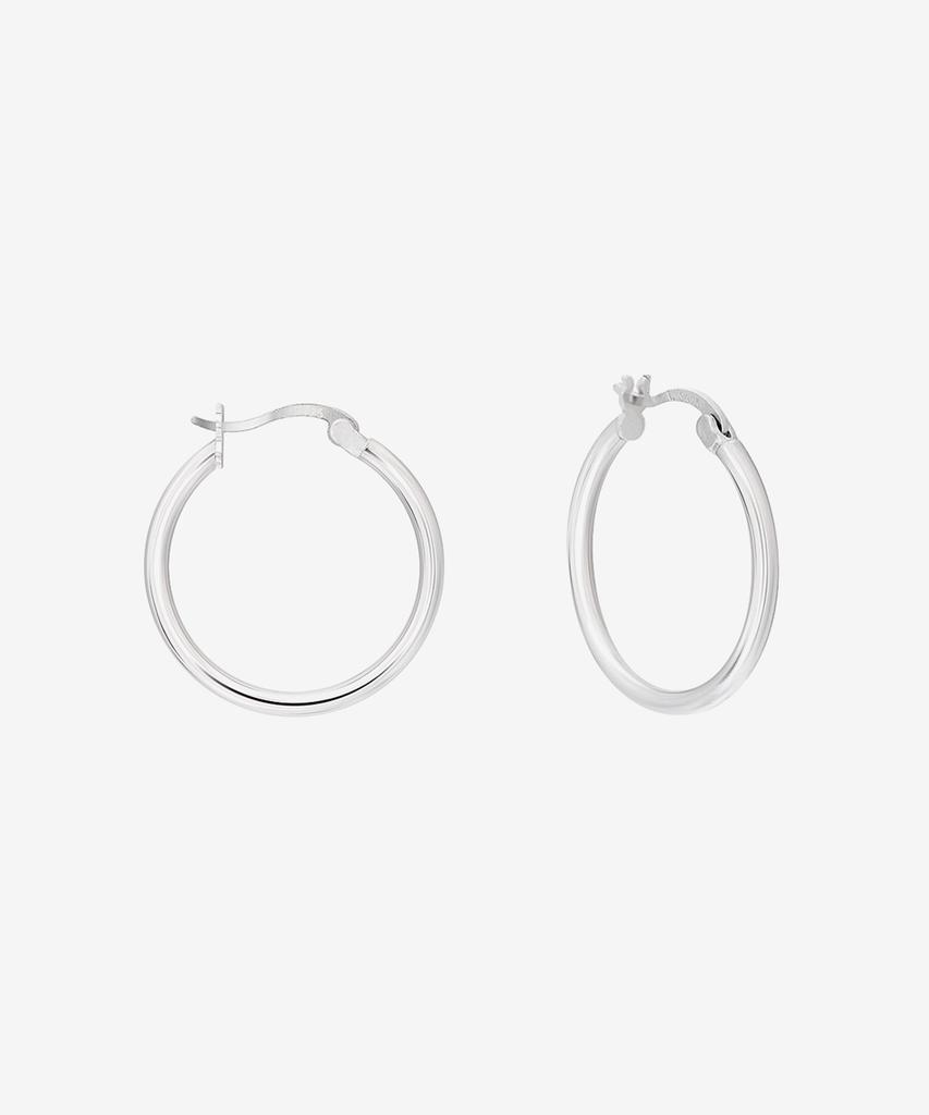 Attica Raw [Silver 925] Hoop Silver Earrings / Eas011