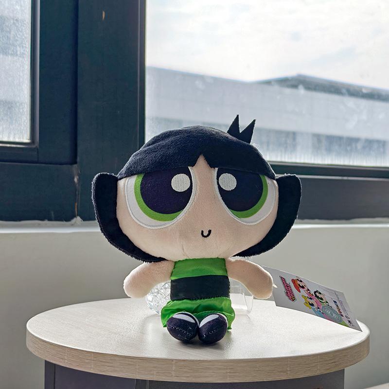 Jouets Peluches Les Supers Nanas 23cm Mignonnes Blossom Buttercup Bubbles Poupées Remplies Anime Dessin Animé Cadeaux Pour Enfants Enfants