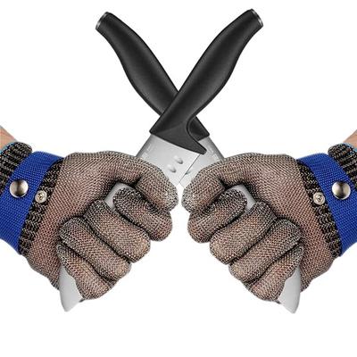 Level 9 Work Stainless Steel Mesh Protective Gloves for Disaster Includes One Cotton Set Cut-Resistant Gloves, Cut-Resistant, Cut-Resistant Gloves,