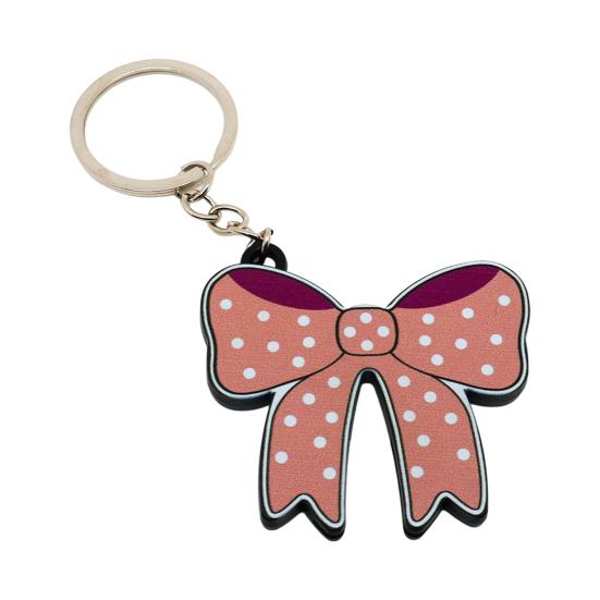 

Soda Can Opener Bow Keychain Beverage Can Top Ring Opening Tool Bow Key Ring Pendant Backpack Bag Purse Charm светло-розовый
