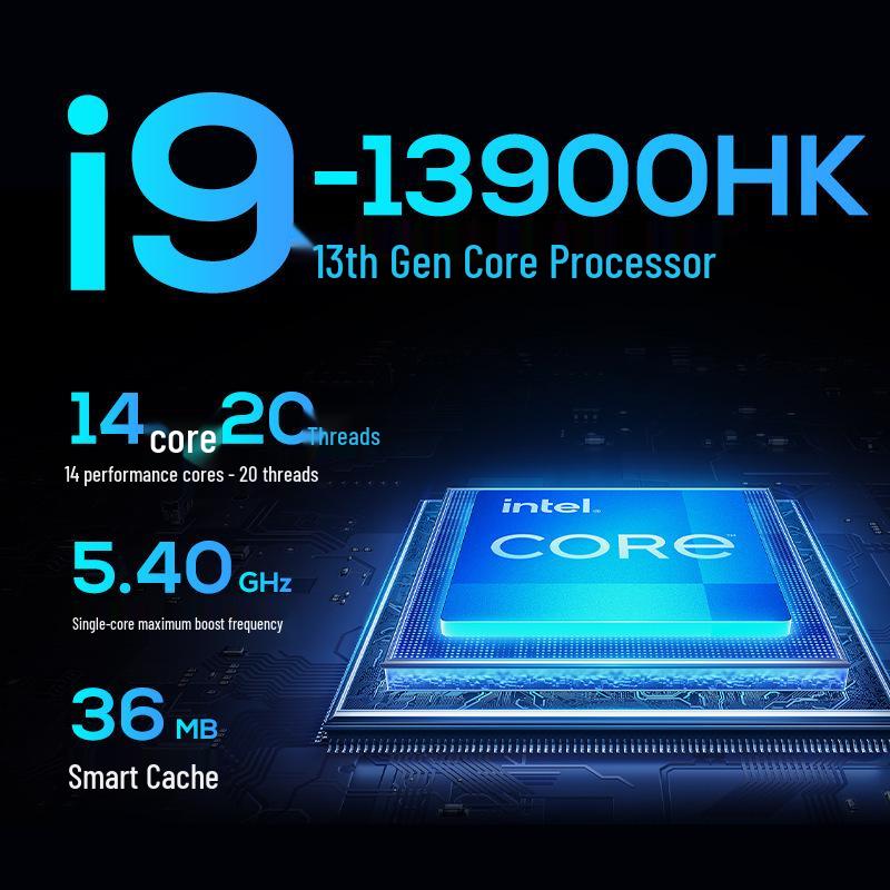 16" Laptop with Core i9-13900HK & RTX 2050 for Gaming, Office, and Programming