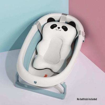 Baby-Badewanne mit schwimmender Stütze zum Sitzen und Liegen - Badegestell und Matte für Neugeborene, Auf Lager
