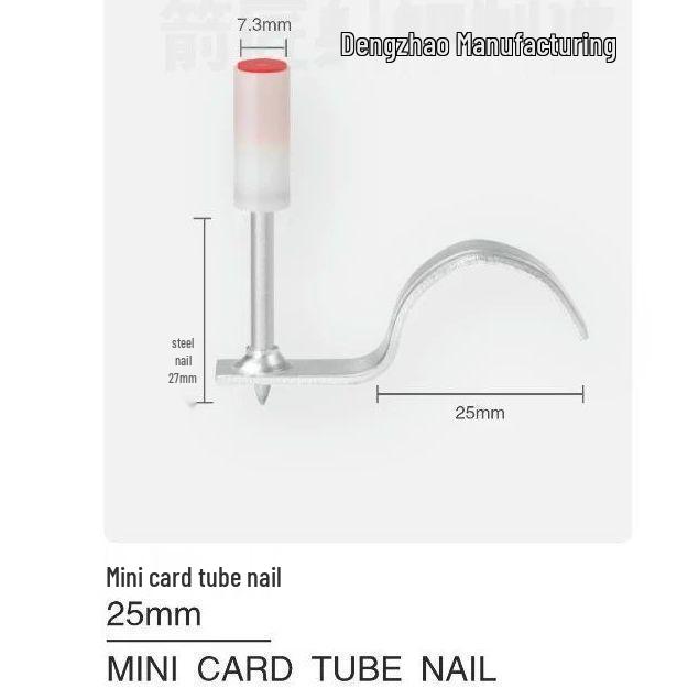 7.3mm Mini Ceiling Plate Nail with Pipe Clamp