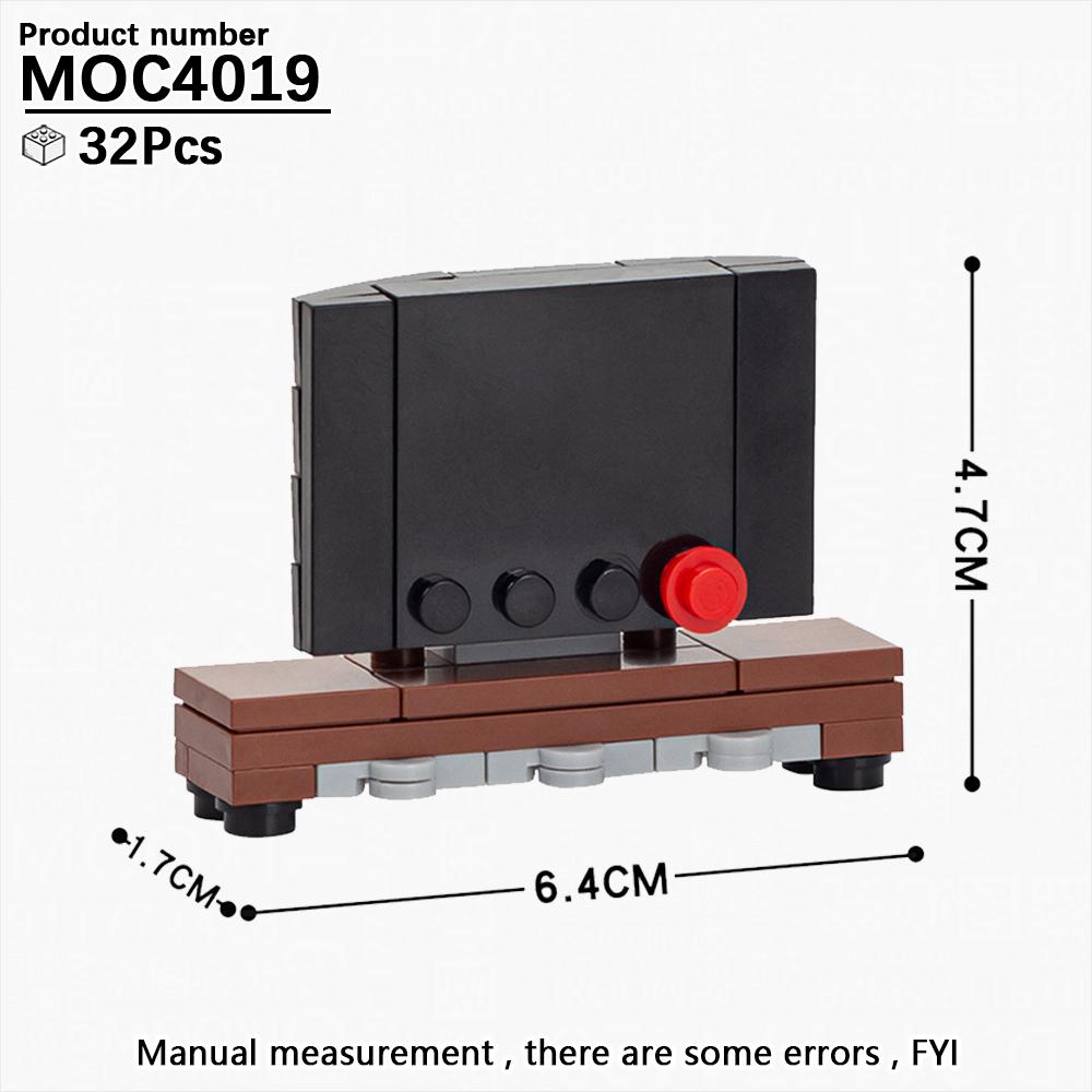 

Серія Місто Будівельні блоки Дитяча іграшка Меблі для вітальні та спальні Диван Кавовий столик Приліжкова тумбочка Модель для малюків Для дітей Подарунок MOC DIY