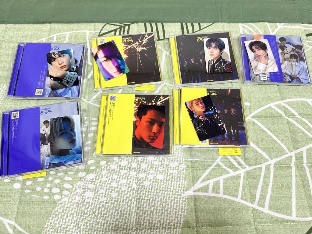 [USED] ENHYPEN Flash CD Trading Card Set