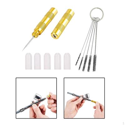 Spray Gun Airbrush Cleaning Repair Tool System Portable Nozzle