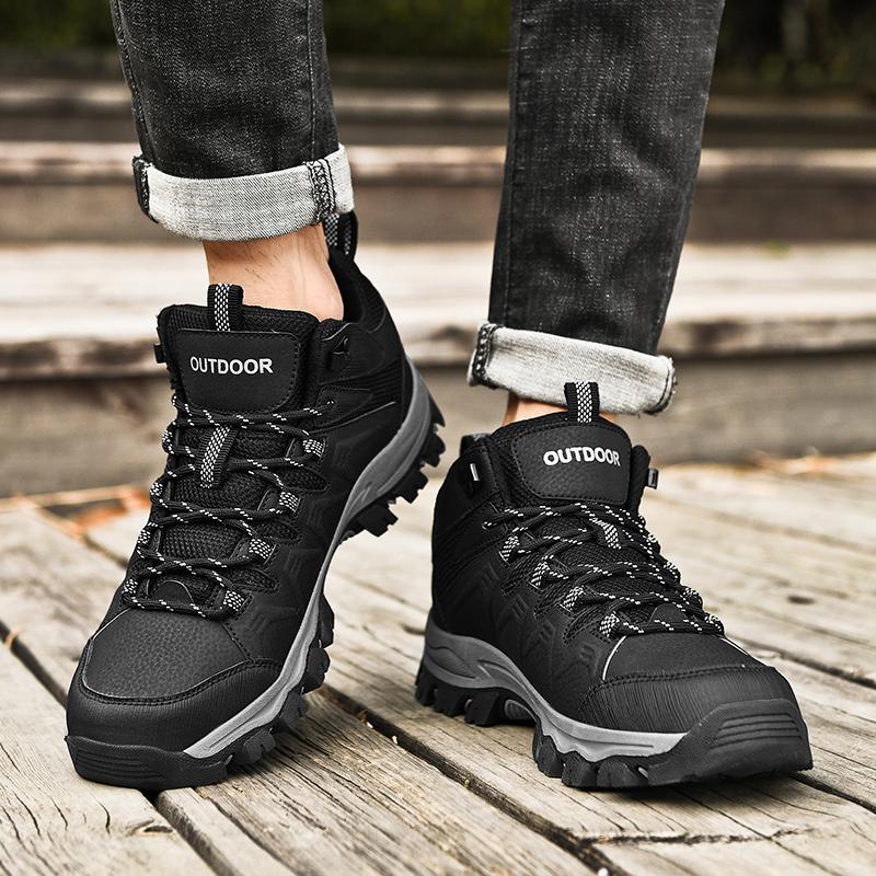 Large Size Minimalist Breathable Outdoor Shoes Mountaineering Shoes Large Size Men's Shoes Hiking Shoes Travel Shoes