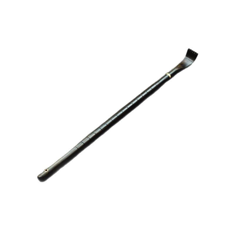 Ebenholz-Rückenkratzer mit Edelstahl - Juckreizlinderung für den ganzen Körper