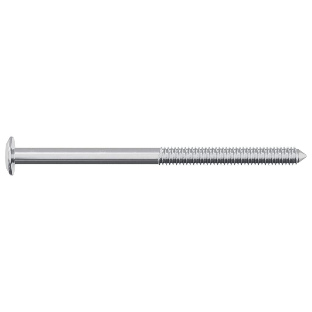 Screw 12 pcs Silver M6 x 85 mm Steel