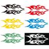 Car Sticker Modified Flame Car Stickers Bumper Hood Rearview Mirror Head Cover Stickers Cover Scratches Motorcycle Decals