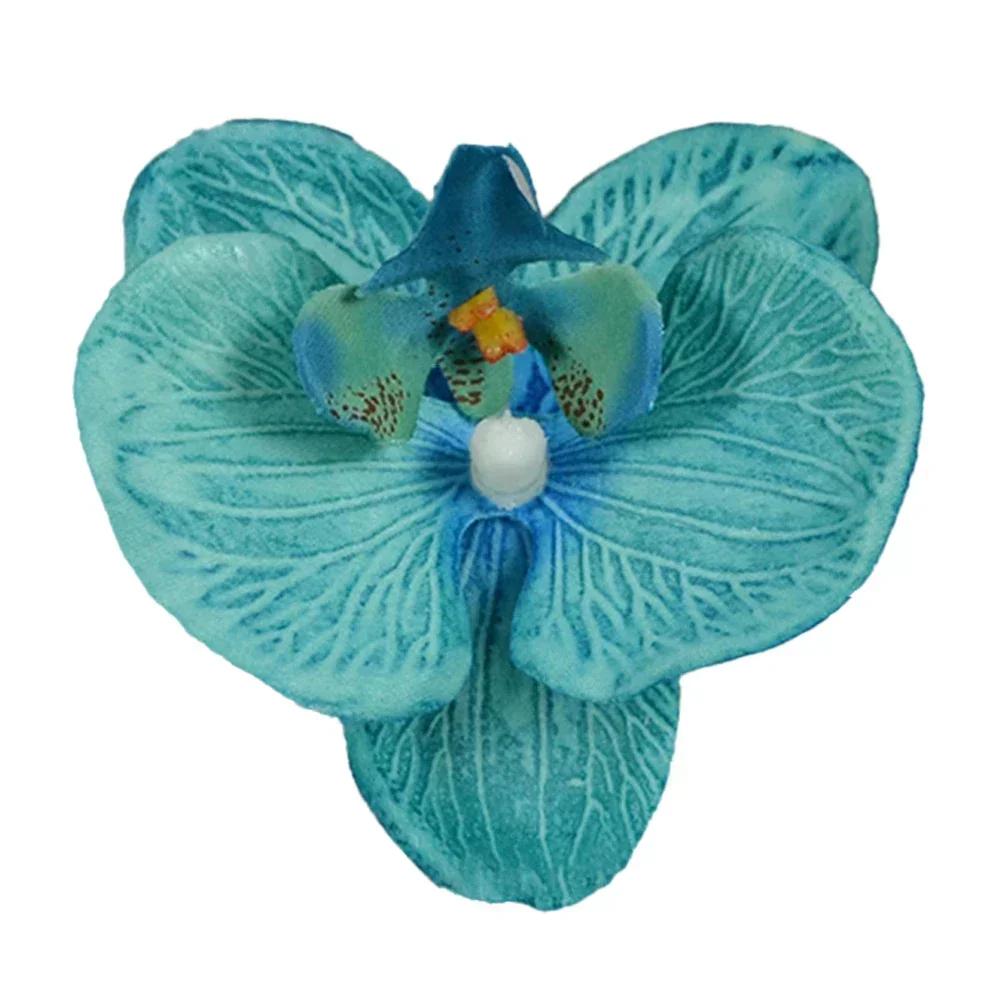 6 Colors Silk Orchid Phalaenopsis Artificial Flower Butterfly Orchids Fake Flower For Home Christmas  Wedding Decoration Flores