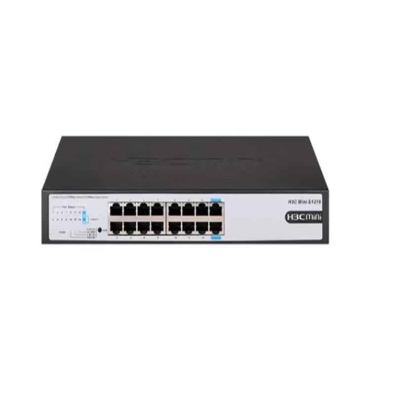 

H3C Mini S1216 16-Port Full Gigabit Unmanaged Ethernet Switch