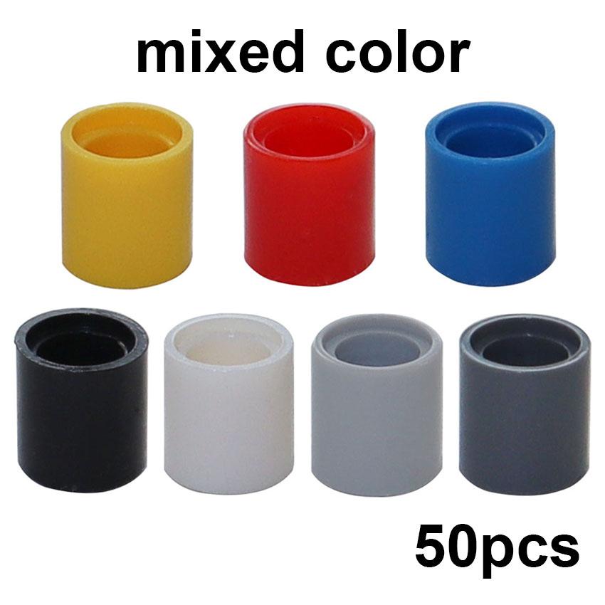 

50PCS MOC Parts 18654 High-Tech Liftarm Thick 1x1 Spacer Assembles Particles Brick Playset DIY Learning Educational Block Bricks Kids Toys Playsetss