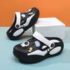 Trendy And Versatile Unisex Eva Hole Shoes For Children Perfect For Summer Beach And Outdoor Activities With Patterns Cartoon