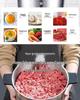 High Power Stainless Steel Electric Meat Grinder & Multifunctional Mixer for Home and Commercial Use