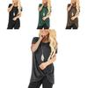 Stylish Women's Tunic Tops Short Sleeve Summer Loose Blouse Plus Size Shirt T-shirt